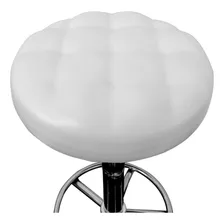 Cadeira Mocho Bola Fit Apoio Branco Estek Dentista Estética Foto mini 2