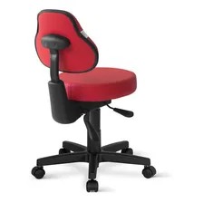 Cadeira Mocho Sapri Giratória Back Cor Vermelho Foto mini  2