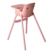Cadeira Para Alimentação Bebê Poke Rosa Menina Burigotto Foto mini 4
