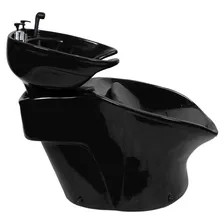 Cadeira Para Lavar Cabelos De Cub谩 M贸vel Bullon Neon Shampoo Cor Preto 127v Foto mini 3