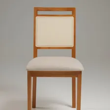 Cadeira Para Mesa De Jantar Madeira Maciça Com Tela Gbwt Foto mini 1
