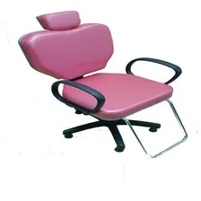 Cadeira Para Salão Cabeleireiro Poltrona Salão Beleza Pink Foto mini 3