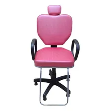 Cadeira Para Salão Cabeleireiro Poltrona Salão Beleza Pink Foto mini 1