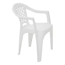 Cadeira Plastica Branca Poltrona Iguape - Tramontina Foto mini 2