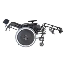 Cadeira Rodas Avd Aluminio Reclinável 44cm Grafite Ortobras Foto mini 4
