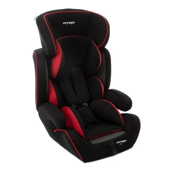Cadeirinha Alfa De 9 A 36kg Voyage Cor Preto/Vermelho Foto 1