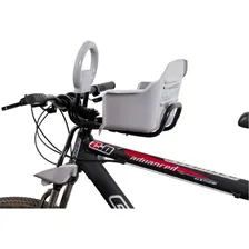 Cadeirinha Bicicleta Aro 29 Frontal Flexbike Engate Rapido Cor Cinza Foto mini 2
