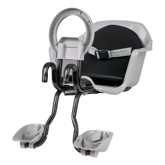 Cadeirinha Bicicleta Aro 29 Frontal Flexbike Engate Rapido Cor Cinza Foto 1