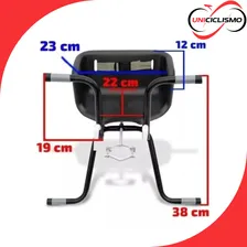 Cadeirinha Bicicleta Dianteira Iantil Universal Com Foto mini  3
