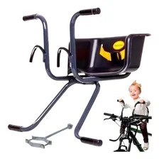Cadeirinha Bicicleta Dianteira Iantil Universal Com Foto  mini 1
