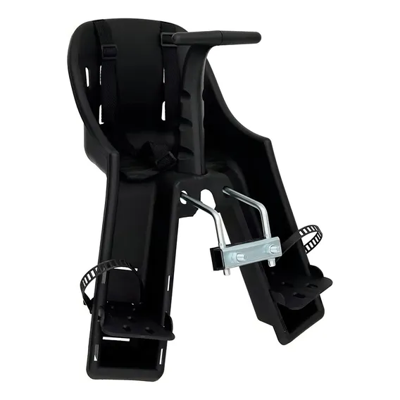 Cadeirinha Dianteira Para Bicicleta Baby Bike Kalf Preta Foto 1