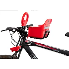 Cadeirinha Dianteira Para Bicicleta Flexbike Cor Vermelho Foto mini 1