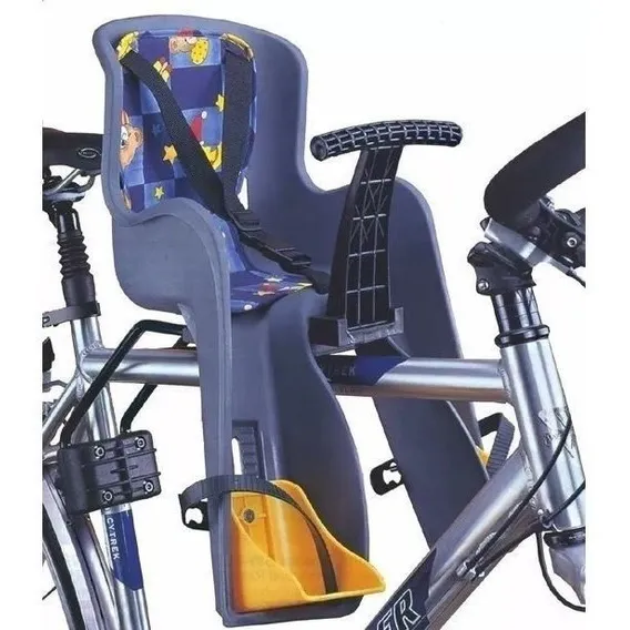 Cadeirinha Infantil Bicicleta Engate Rápido Dianteira 15kg Foto 1