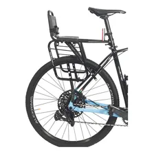 Cadeirinha Infantil Para Bike Com Bagageiro Acoplado Al-324 Foto  mini 1