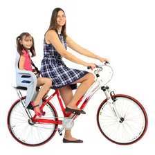 Cadeirinha Infantil Traseira Kalf Fun Bike Preta Foto mini  2