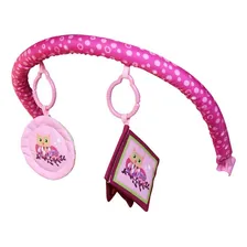 Cadeirinha Musical Vibratória Descanso Do Bebê Rosa Menina Foto mini 2