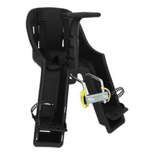 Cadeirinha Para Bicicleta Dianteira Kalf Baby Bike Preta Foto  mini 1
