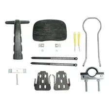 Cadeirinha Para Bicicleta Dianteira Kalf Baby Bike Preta Foto mini 4