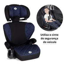 Caderinha Cadeira Infantil Booster Azul 15 A 36 Vira Assento Cadeirinha Foto mini 4