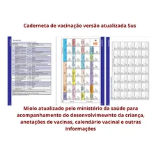 Caderneta De Saúde Vacinação Capa Dura Luxo Foto mini 4
