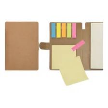 Caderneta Tipo Moleskine Ecológica Post-it - 10 Unidades Cor Kraft Foto  mini 1