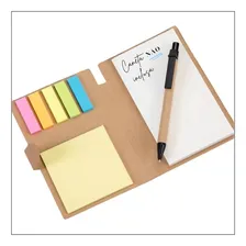 Caderneta Tipo Moleskine Ecológica Post-it - 10 Unidades Cor Kraft Foto mini 4