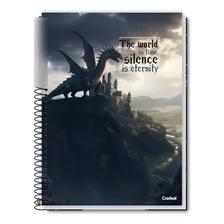Caderno 01 Matéria Aventura Com Dragões Credeal Capa Sortida Foto mini 2