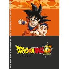 Caderno 10 Matérias Dragon Ball Goku Super Saiyajin Escolar Foto mini 2