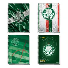 Caderno 16 Materias Palmeiras 256 Folhas Credeal Foto mini 4