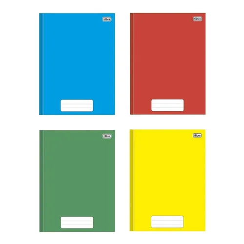 Caderno Brochura 80 Fls Verde Pepper Tilibra Foto 1
