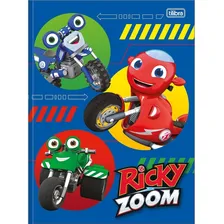 Caderno Brochura C. Dura Grande Ricky Zoom 80 F Pac. C/5 Foto mini 4