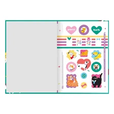Caderno Brochura Hug Me Tilibra Peq. 1/4 80 Fls Capa Dura Cor Rosa Foto mini 2