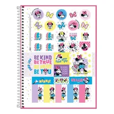 Caderno C/d Univ Minnie 1 Mat 80 Fls Minnie Foto mini 4