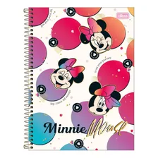Caderno C/d Univ Minnie 1 Mat 80 Fls Minnie Foto mini 1