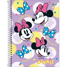 Caderno C/d Univ Minnie 1 Mat 80 Fls Minnie Foto mini 3