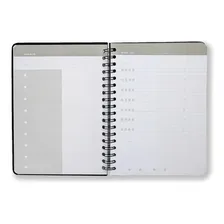 Caderno Cicero Projetos Classica Espiral 17x24 Preto Foto mini 4