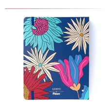 Caderno Criativo Cicero Argolado - Polen / Azul Cor Polen - tropicalia azul Foto mini 2