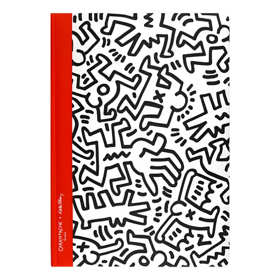 Caderno Keith Haring A5 Caran D'ache 120 Folhas Foto 1
