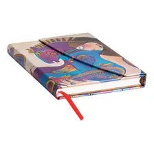 Caderno Paperblanks MIDI PB7223-2 72 folhas sem pauta unidade x 1 18cm x 12cm maria and mares cor maria and mares Foto mini 2