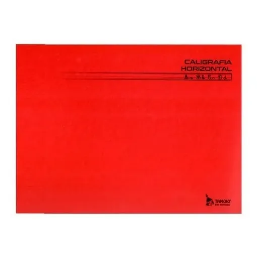 Caderno Pedagógico C.d. Brochura Caligrafia Horizontal Verme Foto 1