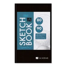 Caderno Sketchbook Academie Costurado 80fls Tilibra Foto  mini 1