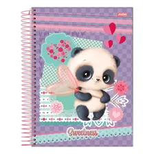 Caderno Univ. 10 Matérias 160f Sweetness Jandaia - 4 Un Foto mini  3