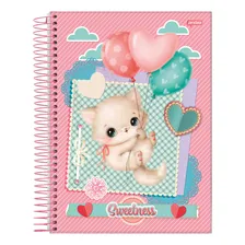 Caderno Univ. 10 Matérias 160f Sweetness Jandaia - 4 Un Foto mini  2