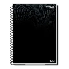 Caderno Univ. Capa Dura 80 Folhas Essenciale - Preto Foto mini 3