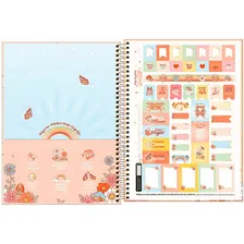 Caderno Universitário 1x1 80 Fls C.d. Tilibra - Gypsy 2 Foto mini  3