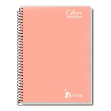 Caderno Universitário 1x1 96 Fls C.d. Tamoio - Colors Rosa C Foto  mini 1