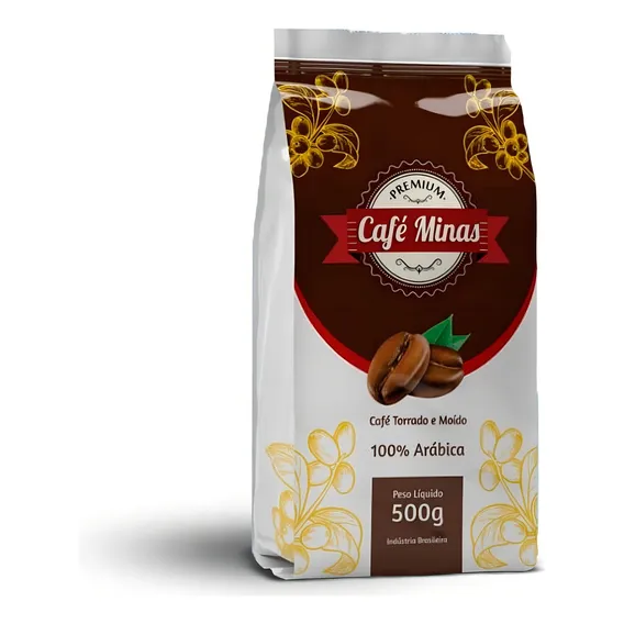 Café Arábica Premium Café Minas Torrado E Moído 500g Foto 1