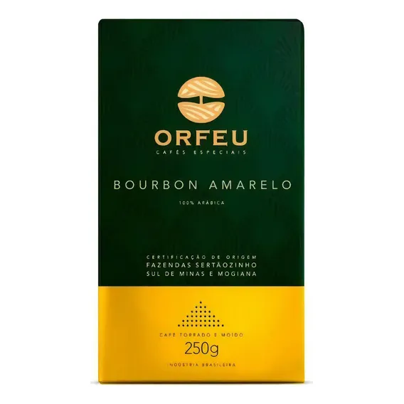 Café Especial Torrado Moído 250g Orfeu Especial 100% Arábica Foto 1