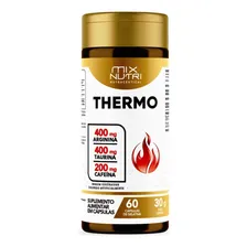 Cafeína 200mg Taurina Arginina 400mg Termogênico 60 Cápsulas Sabor Sem sabor Foto mini 4