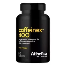 Cafeína 400mg Caffeinex Anidra 90 Caps Atlhetica Nutrition Sabor Sem sabor Foto mini 1